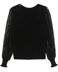 Twinset - Schwarzes pullover-set - Lyst