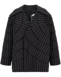 RAXXY - Jassen ,Zwart ,Leer 3D Down Jacket - Lyst