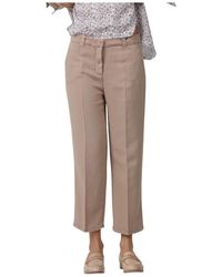 Via Masini 80 - Cropped Trousers - Lyst