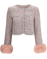 Self-Portrait - Tweed Jackets - Lyst