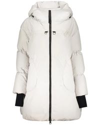 Herno - Elegante Lange Jas Met Capuchon - Lyst