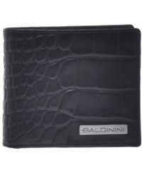 Baldinini - Accessoires ,Zwart ,Leer Portemonnee - Lyst