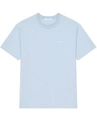 Givenchy - Tops ,Blauw ,Katoen Regular Fit T-Shirt - Lyst