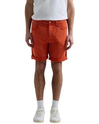 Replay - Korte Broeken ,Oranje ,Denim Rbj. 981 Shorts - Lyst