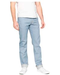 Naked & Famous - Vintage blau left hand twill jeans - Lyst
