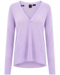 Pinko - V-Neck Knitwear - Lyst
