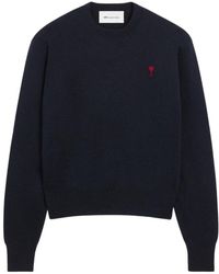 Ami Paris - Pullover Blau - Lyst