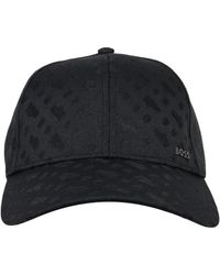 BOSS - Accessoires ,Zwart ,Polyester Zed M Me Cap - Lyst