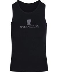 Balenciaga - Sleeveless Tops - Lyst