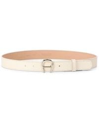 Aigner - Logo Riem 3 Cm - Lyst