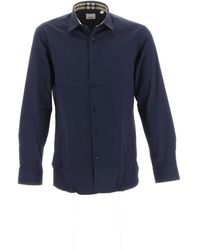 Burberry - Casual hemd für männer - Lyst