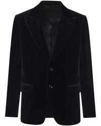 Lardini - Enkelrij Broek Fluwelen Blazer - Lyst