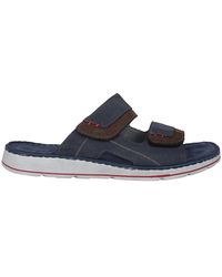 Rohde - Schoenen ,Blauw ,Leer Blauwe Herensandaal Collectie - Lyst