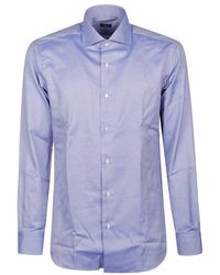 Barba Napoli - Classic Long-Sleeve Button-Down Shirt - Lyst