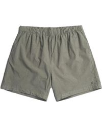 Norse Projects - Khaki Baumwoll-Shorts Mit Elastischem Bund - Lyst