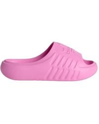 DSquared² - Scarpe slip-on rosa con logo in rilievo - Lyst