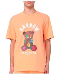 Barrow - Jersey t-shirt in papaya - Lyst