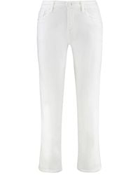 7 For All Mankind - Cropped Jeans - Lyst