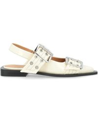 Ganni - Laced shoes - Lyst