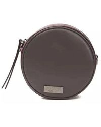 Pompei Donatella - Burgunder leder crossbody tasche - Lyst