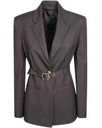 Pinko - Jassen ,Bruin ,Vitiano Giacca Diagonale - Lyst
