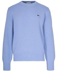 Lacoste - Round-Neck Knitwear - Lyst