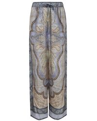 Zimmermann - Broeken ,Veelkleurig ,Wanderlust Relaxed Pant - Lyst