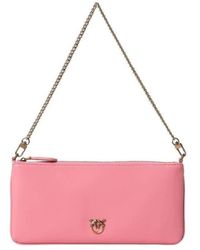 Pinko - Schultertasche mit love birds logo o - Lyst