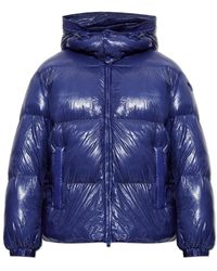 DIESEL - Jassen ,Blauw ,W-Rolfys-Wrd-Bkcp Down Jacket - Lyst