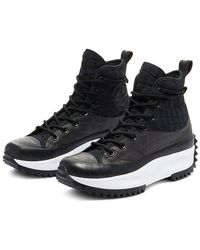 converse run star hike zwart