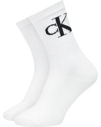 Calvin Klein - Ondergoed ,Wit ,Katoen Stijlvolle Bedrukte Katoenmix Ondergoed - Lyst