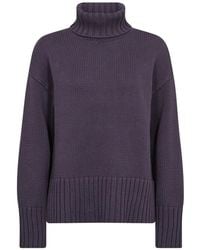 Mos Mosh - Truien & Vesten ,Paars ,Gebreide Kleding - Lyst