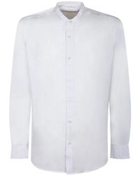 SELECTED - Camicia in lino bianco - Lyst