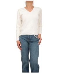Nenette - V-Neck Knitwear - Lyst