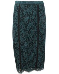 Guess - Rokken ,Groen ,Kanten Rok Met Rits - Lyst