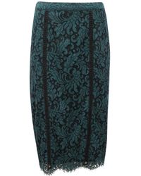 Guess - Rokken ,Groen ,Kanten Rok Met Rits - Lyst