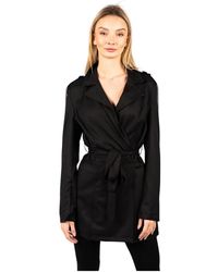 LA HAINE INSIDE US - Jassen ,Zwart ,Polyester Chique Jas Met Stijlvolle Details - Lyst