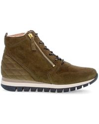 Gabor - Samtleder high-top sneakers - Lyst