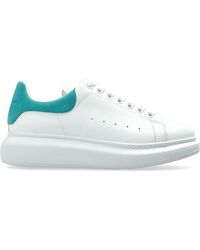 McQueen - Ledersneaker Mit Logo - Lyst