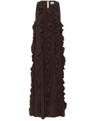 Kaffe - Kleedjes ,Bruin ,Ines Jurk - Lyst