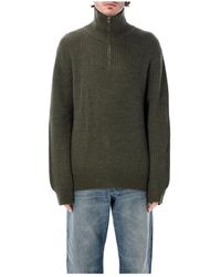 A.P.C. - Daniel Sweater Met Halve Rits - Lyst