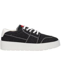 Ami Paris - Schwarze Logo-Sneakers Hergestellt - Lyst