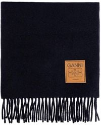 Ganni - Winter Scarves - Lyst