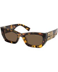 Miu Miu - Blonde Havana/ Zonnebril Smu 09Ws - Lyst