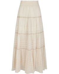 Neo Noir - Maxi Skirts - Lyst