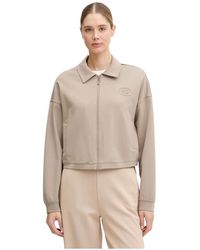 Guess - Hoodies & Sweatvesten ,Annie Crop Full-Zip Jacket - Lyst