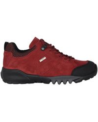 Waldläufer - Roter wasserdichter wanderschuh,wasserdichter wanderschuh - blau,orange walking sneaker - wide fit - Lyst
