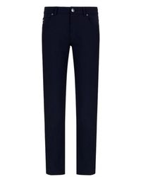Emporio Armani - Slim-Fit Trousers - Lyst