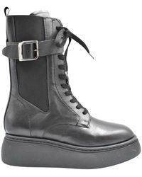Janet & Janet - Schwarze flache schuhe für frauen - Lyst