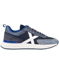 Munich - Schoenen ,Blauw ,Suède La Speed 20 - Lyst